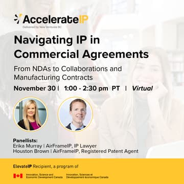 Cover Image for Navigating IP in Commercial Agreements: From NDAs to Collaborations and Manufacturing Contracts