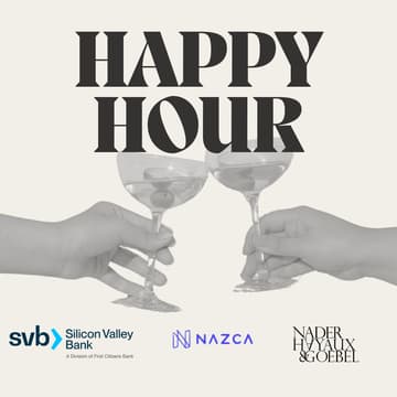 Cover Image for After Office Cocktail in CDMX: By SVB, NAZCA, and Nader, Hayaux & Goebel