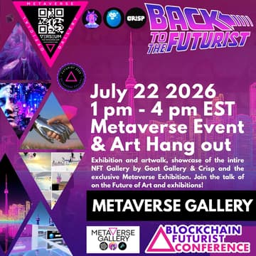 Cover Image for Futurist Metaverse Gallery Art Hang Out Event