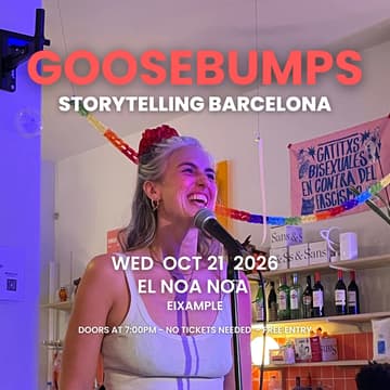 Cover Image for Storytelling Barcelona: "Goosebumps"
