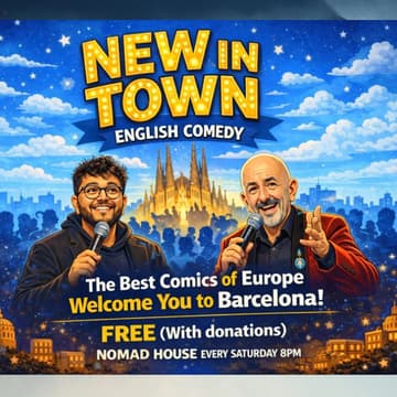 Cover Image for New in Town: English Comedy Night