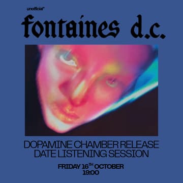Cover Image for Warsaw Creative Club: Fontaines DC Album Release Listening Party