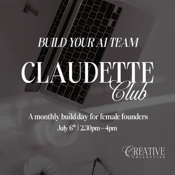 Cover Image for Claudette Club | AI Build Day