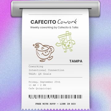 Cover Image for CAFECITO COWORK - TAMPA