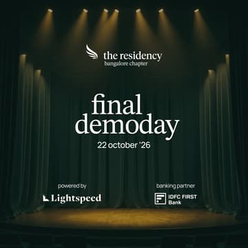 Cover Image for The Residency BLR - Demo day