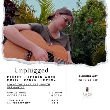 Cover Image for Unplugged- Open Mic, Perth