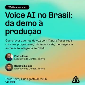 Cover Image for Voice AI no Brasil: da demo à produção