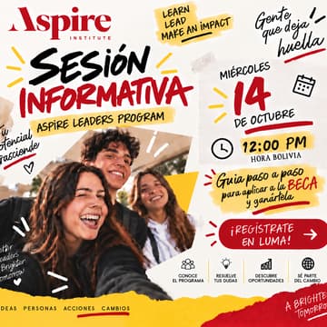 Cover Image for Aspire - Sesión Informativa