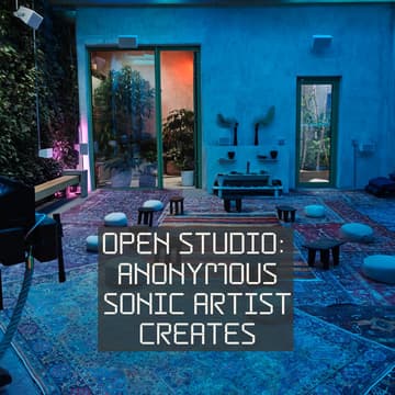 Cover Image for Anonymous Sonic Artist Creates - Open Studio