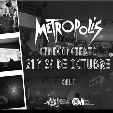 Cover Image for Cine concierto: METRÓPOLIS