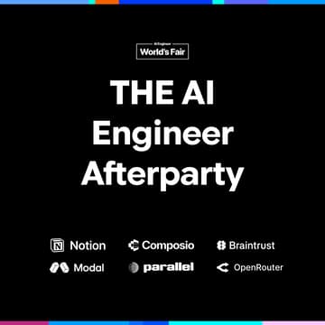 Cover Image for THE AI Engineer Afterparty