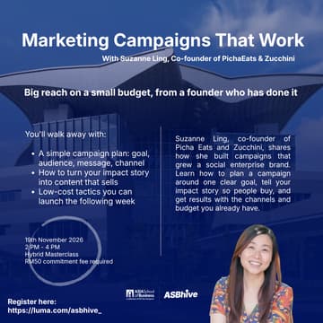 Cover Image for Marketing Campaigns That Work @ Startup Week Malaysia