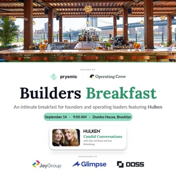 Cover Image for Builders Breakfast