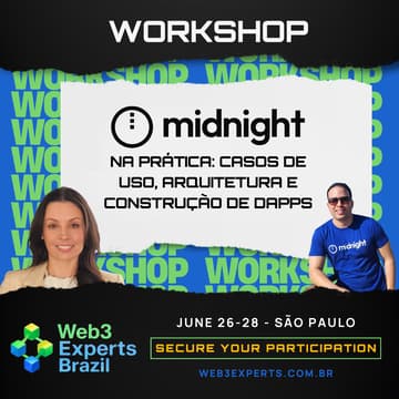 Cover Image for Midnight na Prática: Casos de Uso, Arquitetura e Construção de dApps