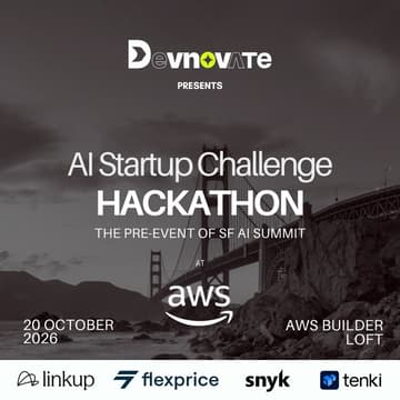 Cover Image for AI Startup Challenge Hackathon: The Pre-Event of SF AI Summit
