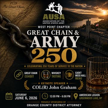 Cover Image for AUSA West Point Chapter | Great Chain & Army 250