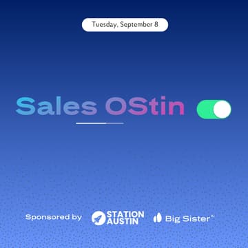 Cover Image for Sales OStin: September 2026