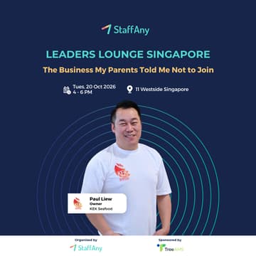 Cover Image for StaffAny Leaders Lounge - Singapore