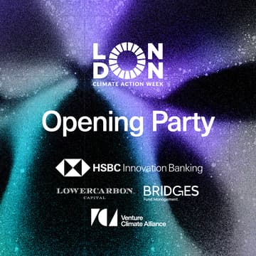 Cover Image for Opening Reception: London Climate Action Week