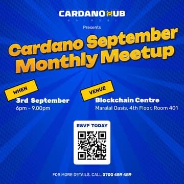 Cover Image for Cardano September Monthly Meetup