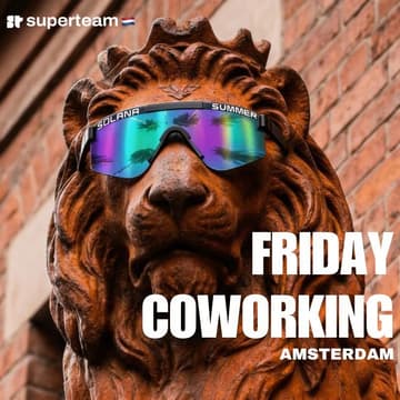 Cover Image for Superteam NL Co-Working Friday @ AI AM Amsterdam