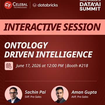 Cover Image for Ontology-Driven Intelligence by Sachin Pai & Aman Gupta | Celebal Tech Booth #218