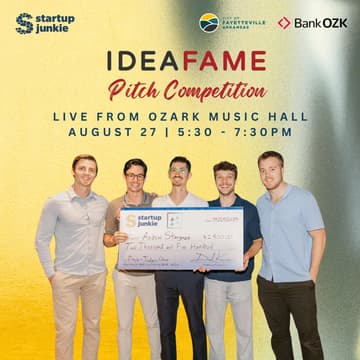 Cover Image for Live IdeaFame Pitch Competition at Ozark Music Hall!
