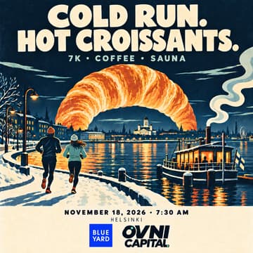 Cover Image for Cold Run. Hot Croissants. BlueYard & OVNI's Slush Run.