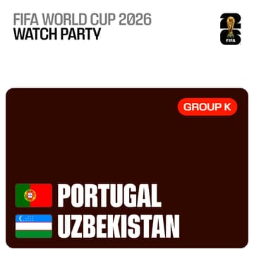 Cover Image for Game Night at Outsite: Portugal vs Uzbekistan