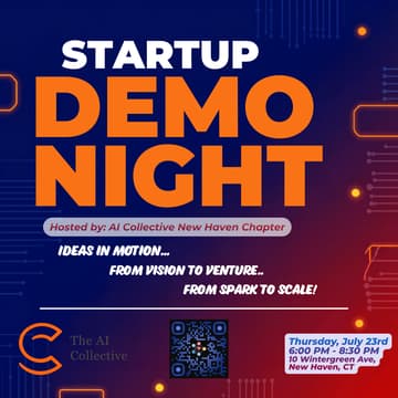 Cover Image for New Haven Demo Night (w/ The AI Collective)