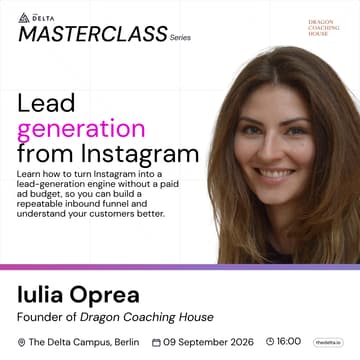 Cover Image for Masterclass: Lead generation from Instagram