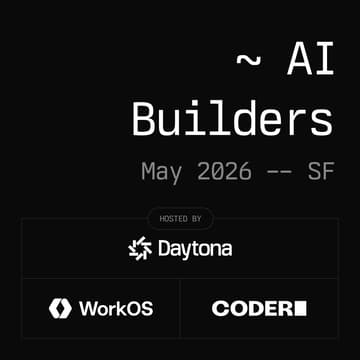 Foto de portada de Daytona AI Builders w/ WorkOS & Coder - SF, May 2026