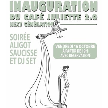 Cover Image for Inauguration Café Juliette next generation 2.0
