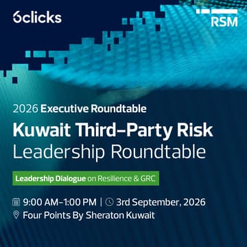 Cover Image for Kuwait Third-Party Risk Leadership Roundtable 2026