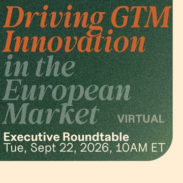 Cover Image for Driving GTM Innovation in the European Market