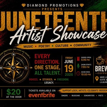 Cover Image for Juneteenth Artist Showcase