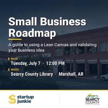 Cover Image for Small Business Roadmap | Searcy County Workshop