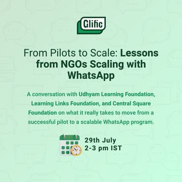 Cover Image for From Pilots to Scale: Lessons from NGOs Scaling with WhatsApp