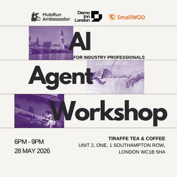 Cover Image for AI Agent Workshop: For Industry Professionals