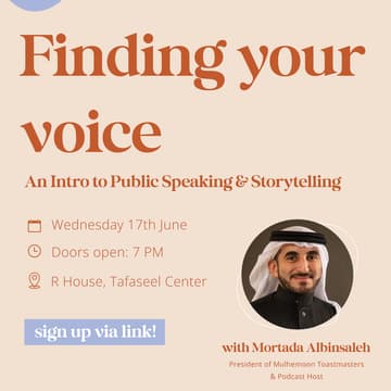 Cover Image for Finding Your Voice: An Introduction to Public Speaking & Storytelling