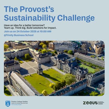 Cover Image for The Provost's Sustainability Challenge