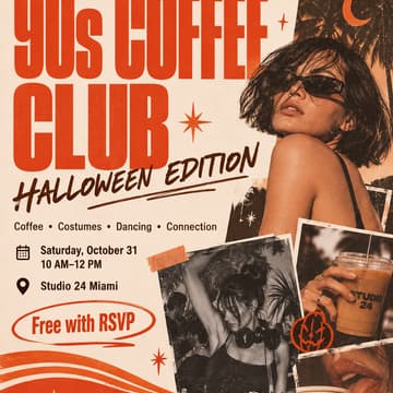 Cover Image for COFFEE CLUB MIAMI: HALLOWEEN EDITION