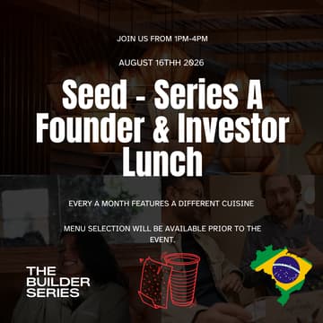 Cover Image for Private Investor & Founder Lunch - August 16th