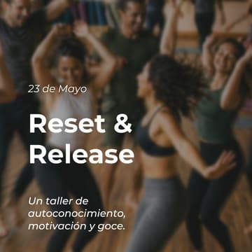 Cover Image for Reset & Release: una experiencia inmersiva