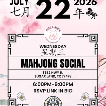Cover Image for Mahjong Social At Boba And Broth