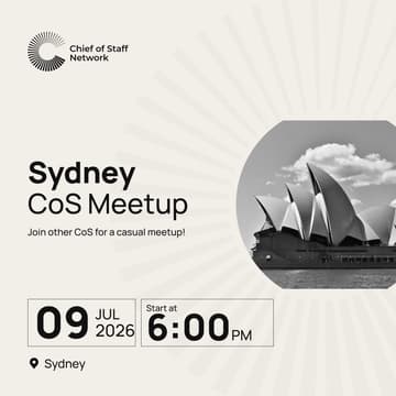 Cover Image for Sydney CoS Meetup (09/07)