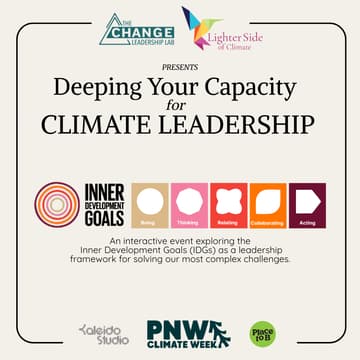 Cover Image for Deepening Your Capacity for Climate Leadership