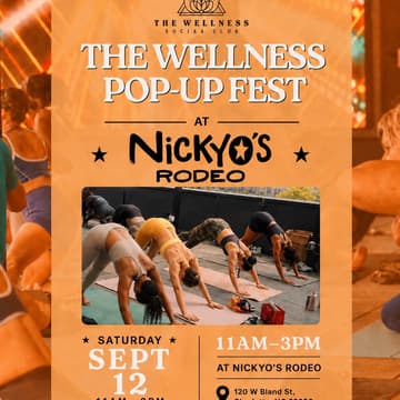 Cover Image for Wellness Pop-up Fest at Nickyo's Rodeo