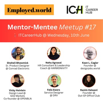 Cover Image for Mentor-mentee meetup (UX/UI) #17