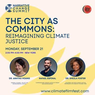 Cover Image for The City as Commons: Reimagining Climate Justice